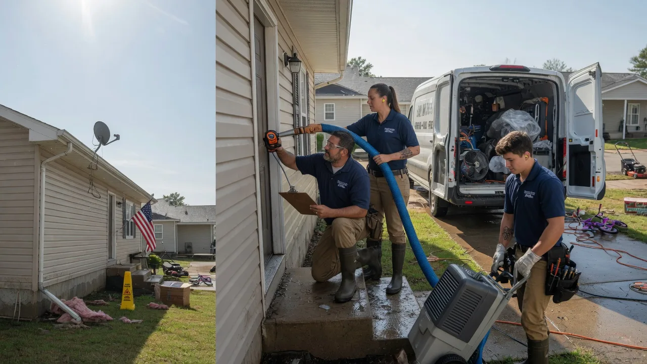 Ceiling Water Damage Restoration in Cleveland, AL near me